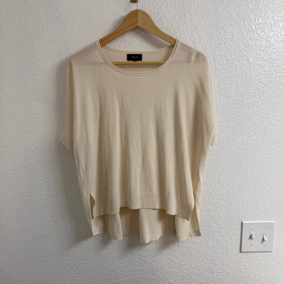 MAAC London Tops - MAAC London Ecru Knit Top | Size M